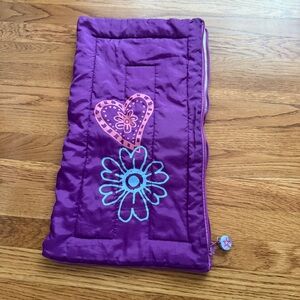 American Girl doll purple sleeping bag